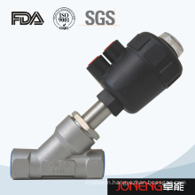 Stainless Steel Plastic Pneumatic Angle Seat Control Valve (JN-STV1002)